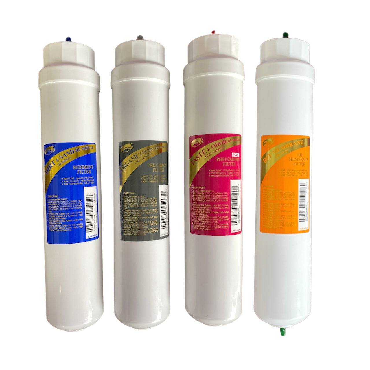 Filtersatz + RO Membrane für Wasseraufbereitungsanlage ChungHo, Iguassu CHP-5050S