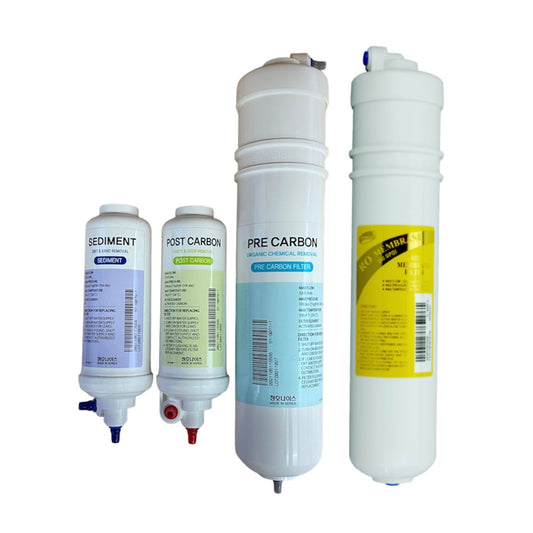 Filtersatz + RO Membrane für Osmose Wasserfilter Apas Vital, Iguassu Ambient, Iguassu Elegance, Iguassu Pinguin I