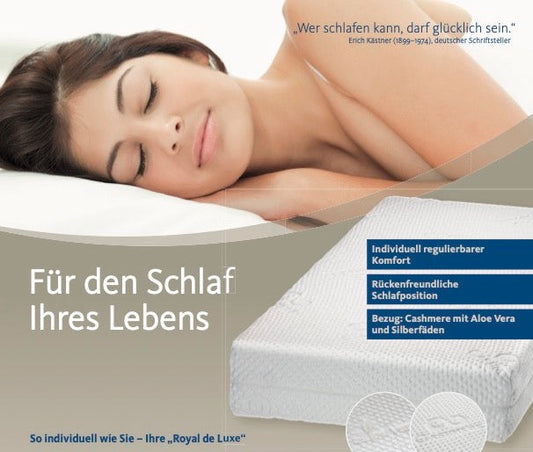 Matratze Royal de Luxe – Produktflyer