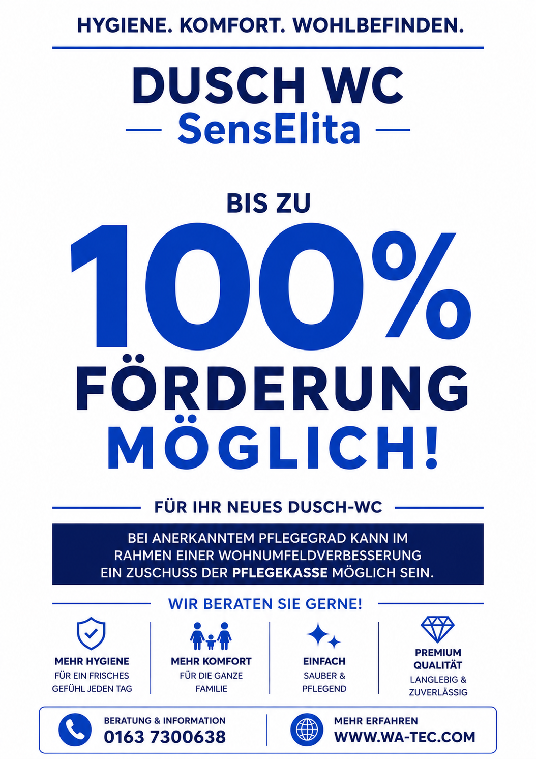 Dusch WC SensElita