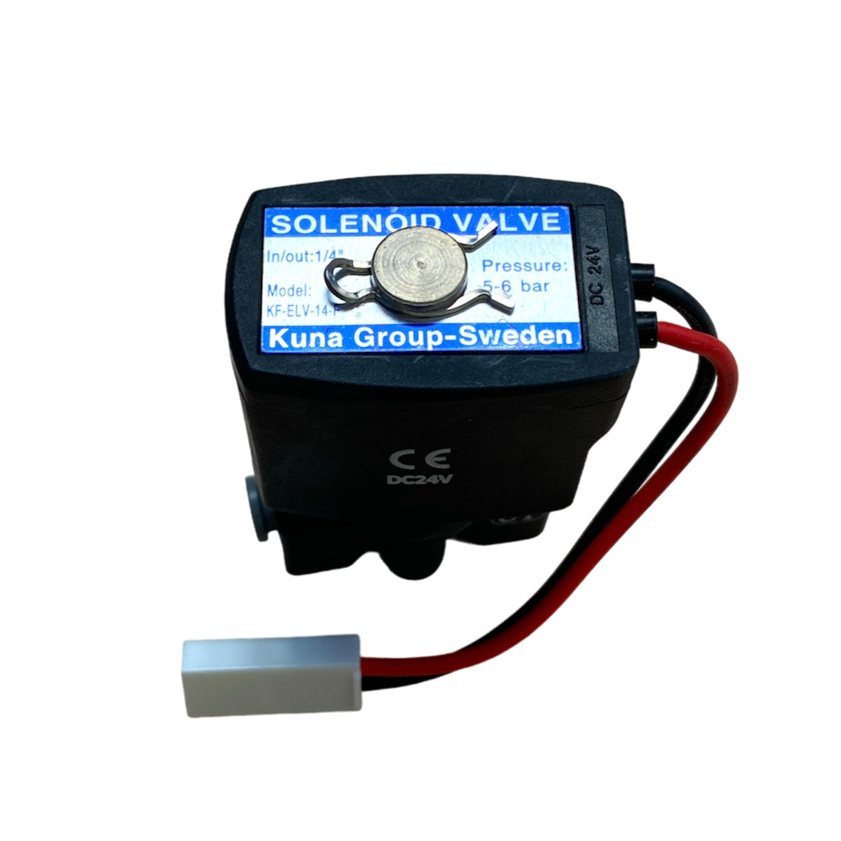 Magnetventil, Solenoid Ventil für KUNA Cleone, Elite,Zepter Aquea Osmoseanlagen, 24 V
