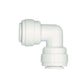 Schlauchverbinder, L-Stuck, Schnellverbinder 1/4“ - 1/4"