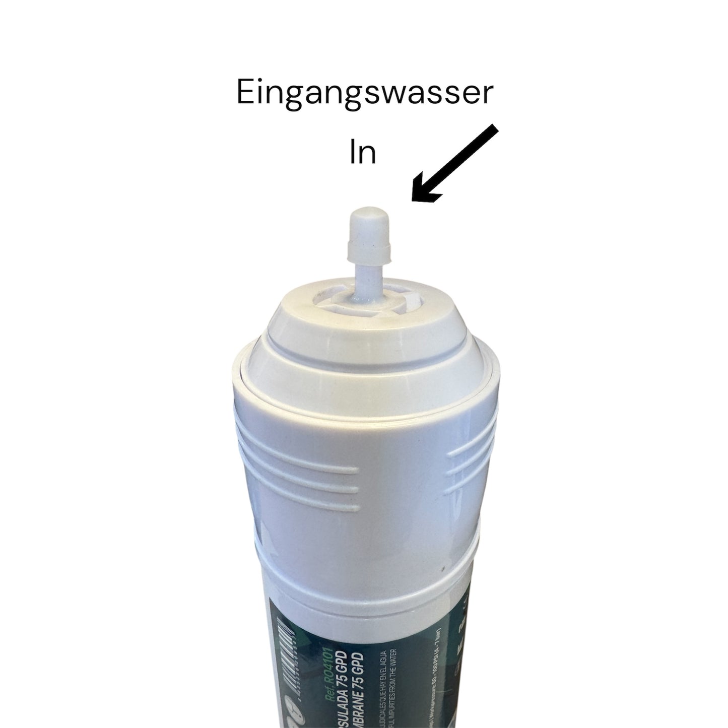 Gekapselte RO Membrane 75 GPD mit Quick Verbindung