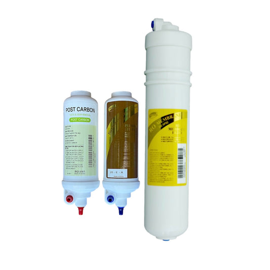 Filtersatz + RO Membrane für Osmose Wasserfilter Aqua+, Iguassu Ambient S